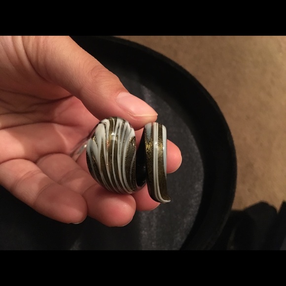 Glass blown statement ring - Picture 5 of 5